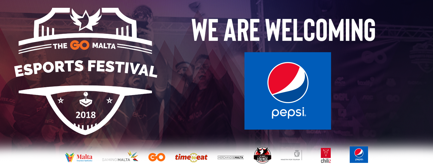 Pepsi Sponsoring The GO Malta Esports Festival 2018 GMR